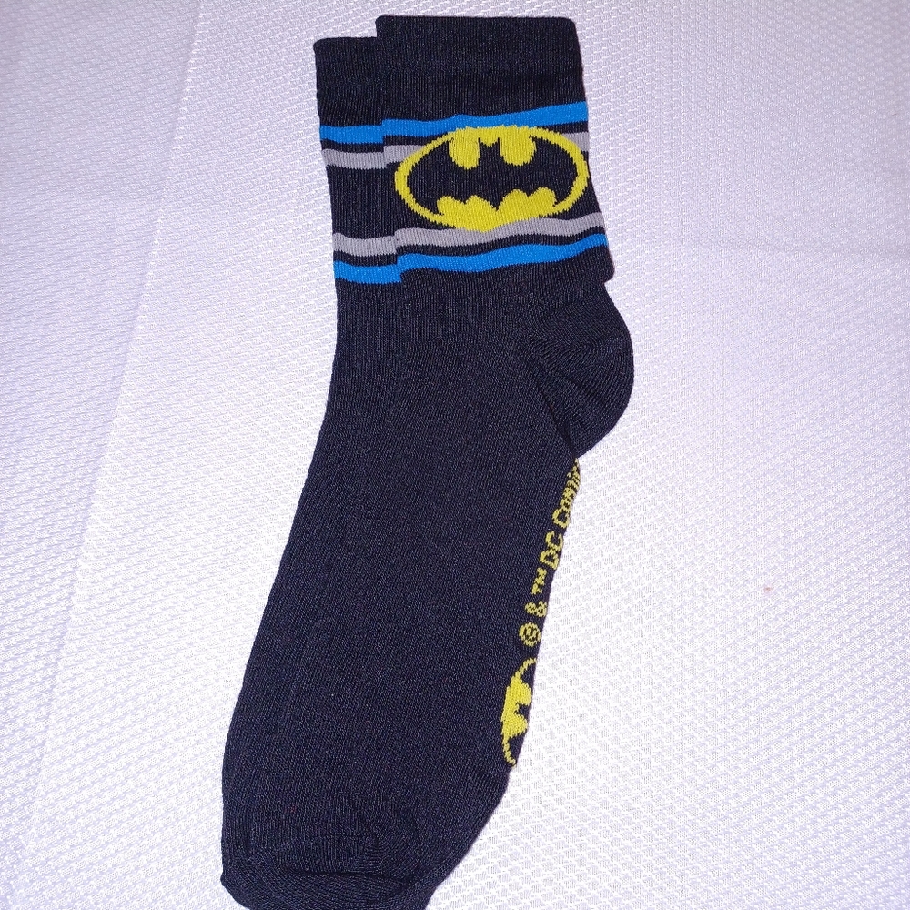 Batman Socks 🔥 NEW Fit Size 6-12 🆕 DC Comics